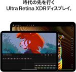 ⁦Apple 13-inch iPad Pro (M4): Ultra Retina XDR Display, 256GB, 12MP Landscape Front Camera/12MP Back Camera, LiDAR Scanner, Wi-Fi 6E + 5G Cellular Communication (eSIM), Face ID, All-Day Battery - Space⁩ - الصورة ⁦3⁩