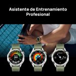 ⁦HUAWEI WATCH GT4 46MM SMARTWATCH, UPTO 2-WEEKS BATTERY LIFE, PULSE WAVE ARRHYTHMIA ANALYSIS, 24/7 HEALTH MONITORING, COMPATIBLE WITH ANDRIOD & IOS, STAINLESS STEEL, GRAY⁩ - الصورة ⁦5⁩
