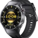 Huawei Watch GT 6 Pro Atum-B29F Smart Watch, 46mm, Titanium Alloy Case, Fluoroelastomer StrapBlack, Black - 1 Year Warranty