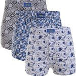 Set of 3 Printed Cotton Boxer For Men