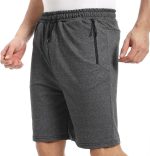 ⁦offcliff Mens Melton with zipper summer Melton shorts with zipper⁩ - الصورة ⁦4⁩