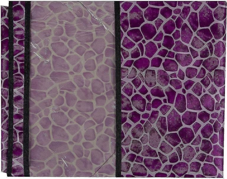 Regular Washing Machine Cover Satin- Purple