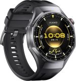 ⁦Huawei Watch GT 6 Pro Atum-B29F Smart Watch, 46mm, Titanium Alloy Case, Fluoroelastomer StrapBlack, Black - 1 Year Warranty⁩ - الصورة ⁦3⁩