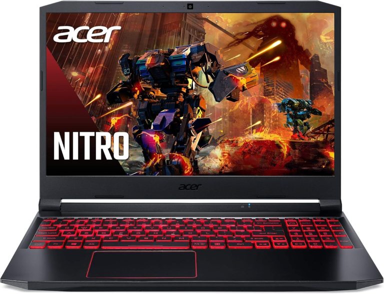 Acer Nitro 5 AN515-55-53E5 Gaming Laptop | Intel Core i5-10300H | NVIDIA GeForce RTX 3050 Laptop GPU | 15.6" FHD 144Hz IPS Display | 8GB DDR4 | 256GB NVMe SSD | Intel Wi-Fi 6 | Backlit Keyboard