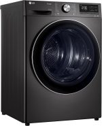 ⁦LG Dryer Inverter Dual Heat Pump 10.1 KG With Energy Saving, Black-LG ThinQ™-RH10V9JV2W⁩ - الصورة ⁦4⁩
