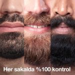 ⁦ماكينة تشذيب اللحية بقرص رقمي دقيق مع 5 ملحقات وشفرة حلاقة بروجلايد من جيليت - BT7340 براون⁩ - الصورة ⁦2⁩