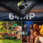 ⁦FOSSIBOT DT2 10.4in Rugged Tablet, 22000mAh 20GB+256GB Waterproof, 66W Rapid Charging, 2K Display, Android 13, 4G LTE/WiFi 6, G99 Chip, 64+32MP, IP68/IP69K, Fingerprint/Face Unlock, OTG⁩ - الصورة ⁦6⁩