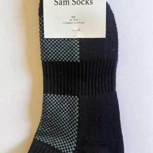 ⁦Sam Socks Set Of 3 Half Terry Ankle Socks Nets⁩ - الصورة ⁦7⁩