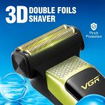 ⁦VGR VL-366 Limited Edition Professional 3 in 1 Grooming Kit with 600mAh Lithium battery, All in one Trimmer for Men, Suitable for Face, Nose, Ear & Body Grooming, 90 min Runtime (Gold) 1 Year Warranty⁩ - الصورة ⁦3⁩