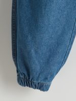 ⁦LC WAIKIKI Elasticated Waist Boys' Cargo Jeans⁩ - الصورة ⁦3⁩