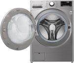 ⁦LG Front Load 20/11 Kg Washer & Dryer , 6 Motion , DD Motor Steam , TurboWash , TurboDry- F0L2CRV2TC⁩ - الصورة ⁦3⁩