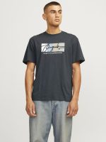JACK & JONES Men's Portland Block Branding Short-Sleeves T-Shirt - الصورة 9