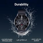 ⁦cardoO Smart Watch X Orbit, Round 1.6” AMOLED Display, Bluetooth Calling, Fitness & Health Tracker with Heart, Sleep & SpO2 Monitoring, 100+ Sports Modes – Waterproof, iOS & Android Compatible - Black⁩ - الصورة ⁦8⁩