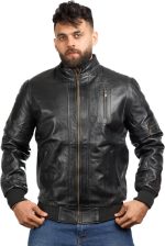 ⁦Premium Genuine Leather Jacket For Men⁩ - الصورة ⁦3⁩
