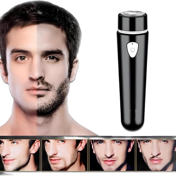 Portable Mini Electric Shaver - Perfect Shave with Waterproof Shaver, Combining Powerful Design and Easy to Use for Men in Travel and Daily Life.