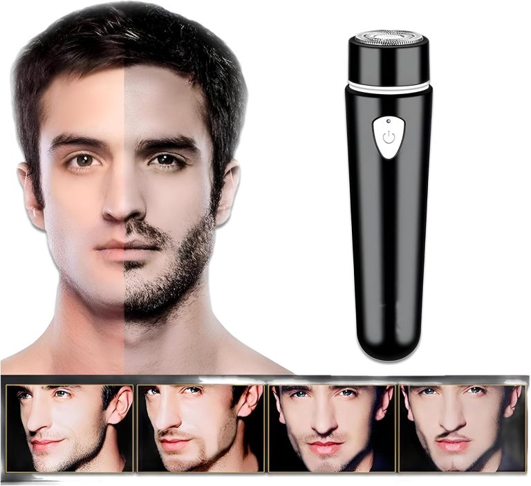 Portable Mini Electric Shaver - Perfect Shave with Waterproof Shaver, Combining Powerful Design and Easy to Use for Men in Travel and Daily Life.