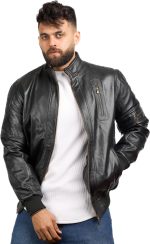 ⁦Premium Genuine Leather Jacket For Men⁩ - الصورة ⁦2⁩