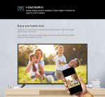 ⁦Syinix 32 Inch i-Cast LED TV, A+ Panel and Built-in receiverr, Black - 32E1M, HDMI⁩ - الصورة ⁦6⁩