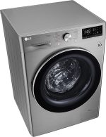 ⁦LG Vivace Washing Machine 8KG, with AI DD technology, Silver, model number F4R5TYG2T⁩ - الصورة ⁦9⁩