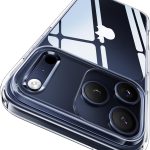 CASEKOO for iPhone 17 Pro Max Case Crystal Clear, 3X Anti-Yellow & Virgin TPU, 15FT Military-Grade Drop Protection, Slim Transparent Women Men Funda para for iPhone 17 Pro Max Case 6.9 inch, Clear