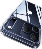 CASEKOO for iPhone 17 Pro Max Case Crystal Clear, 3X Anti-Yellow & Virgin TPU, 15FT Military-Grade Drop Protection, Slim Transparent Women Men Funda para for iPhone 17 Pro Max Case 6.9 inch, Clear