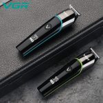 ⁦Vgr V-291 Professional Rechargeable Turbo Function Cordless Beard/Hair Trimmer Kit With Guide Comb, Usb Charging Cord For Men Family & Pets, Green⁩ - الصورة ⁦8⁩