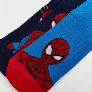 ⁦LC WAIKIKI Boy Spider-Man Patterned Ankle Socks 3-pack⁩ - الصورة ⁦4⁩