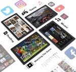 ⁦AWOW 10.1" 2-in-1 Windows Tablet with Keyboard, Intel N100 Processor, 12GB DDR5 RAM, 256GB Storage, Detachable Touchscreen Laptop, Windows 11, Dual-Band WiFi, Bluetooth, USB 3.0, HDMI, Dual Cameras⁩ - الصورة ⁦7⁩