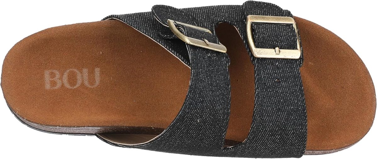 ⁦BOU womens BOU00DENSLP Flat Sandal⁩ - الصورة ⁦4⁩