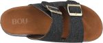 ⁦BOU womens BOU00DENSLP Flat Sandal⁩ - الصورة ⁦4⁩