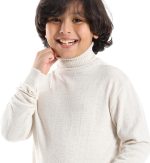 ⁦CAESAR Boys BOYS Wool Pullover With High Neck Pullover⁩ - الصورة ⁦2⁩