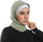 ⁦CAESAR WOMENWOOL SCARVES,MENTGREEN,ONE SIZE⁩ - الصورة ⁦2⁩