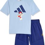 adidas lg dy mm t set blue,wonder blue,dark blue gym & training youth/baby jogger for kids boys size