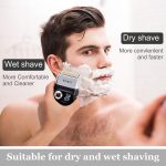 ⁦Kemei Foil Shavers for Men Electric Razor with Bald Trimming Cordless Electric Shavers with LED Display 2 in 1⁩ - الصورة ⁦7⁩