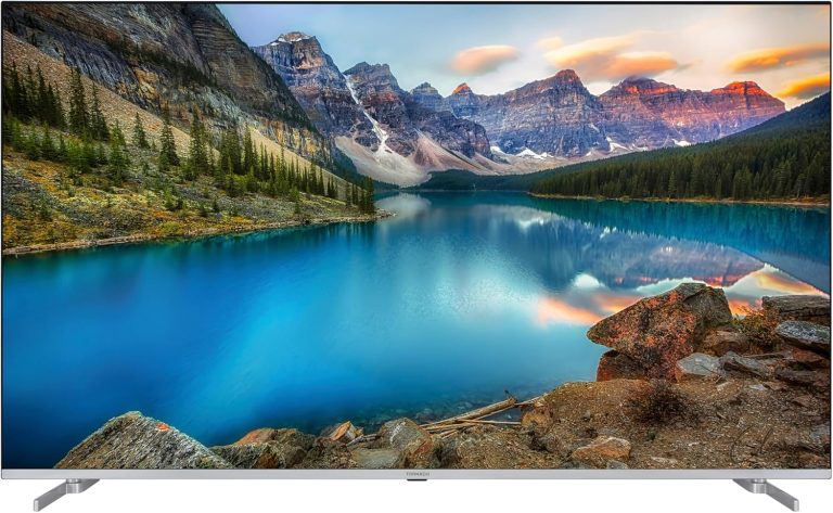 TORNADO 4K Smart Frameless QLED TV 55 Inch Built-In Receiver 55QS3500E