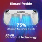 ⁦Lenovo Legion Go S Gaming Console - Touch Display 8" FHD+ (1920x1200) IPS 120Hz, AMD Ryzen Z2 Go, RAM 16GB, SSD 512GB, Wi-Fi 6E, Windows 11 Home - Glacier White⁩ - الصورة ⁦4⁩