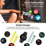 ⁦Ticwatch E3 Smart Watch Wear OS by Google for Men Women Qualcomm Snapdragon Wear 4100 Platform Health Monitor Fitness Tracker GPS NFC Mic Speaker IP68 Waterproof iOS/ Android Compatible⁩ - الصورة ⁦8⁩