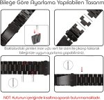 ⁦Rongep Link Model Steel Band Compatible with Xiaomi Redmi Watch 5 Active/Redmi Watch 5 Lite/Watch 2/2Pro/S3/S1/S1Pro/S1Pro/S1 Active Anti-rust Strap⁩ - الصورة ⁦2⁩