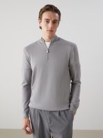 ⁦LC WAIKIKI Men Polo Neck Long Sleeve Knitwear Sweater⁩ - الصورة ⁦3⁩