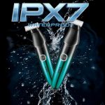 ⁦V-339 Professional Dual-Sided Hair Trimmer, 600mAh Battery, IPX7 Waterproof, 90-Min Runtime, 5 Stubble Combs, USB Charging⁩ - الصورة ⁦4⁩