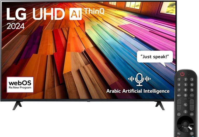 LG 43 Inch UHD UT80 4K Smart TV AI Magic remote HDR10 webOS24-43UT80006LA (2024)