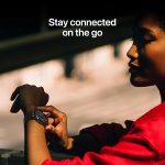 ⁦Apple Watch Series 11 GPS 46mm Smartwatch with Jet Black Aluminium Case with Black Sport Band M/L. Sleep Score, Fitness Tracker, Health Monitoring, Always-On Display, Water Resistant⁩ - الصورة ⁦6⁩