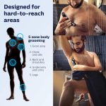 ⁦Philips Norelco Bodygroom Series 5000 Showerproof Body & Manscaping Trimmer for Men with Back Attachment, BG5025/40⁩ - الصورة ⁦2⁩