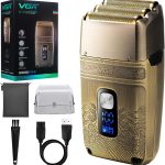 VGR V-335 Titanium Triple Foil Electric Beard Trimmer