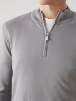 ⁦LC WAIKIKI Men Polo Neck Long Sleeve Knitwear Sweater⁩ - الصورة ⁦5⁩