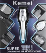 ⁦Multi-use 11 in 1 electric shaving machine for men- KEMEI KM-5031⁩ - الصورة ⁦3⁩
