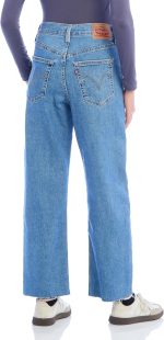 Levi's Womens Levi's® Women's Ribcage Straight Ankle Jeans Jeans (pack of 1) - الصورة 2