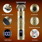 ⁦VGR Beard Trimmer Kit for Men Rechargeable Professional,6 in 1 Cordless Hair Clipper,21Pieces Beard Grooming Kit with Hair Clippers Trimmer Foil Shaver for Face,Body,Nose,Mustache⁩ - الصورة ⁦4⁩