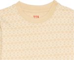 JIL Girls White Argyle Kids Long Sleeve Tee SHIRT - الصورة 3