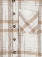 ⁦قميص لامبرجاك للأولاد مزين بنقشة مربعات من ال سي وايكيكي⁩ - الصورة ⁦5⁩